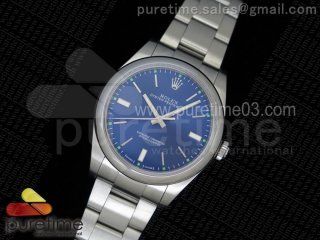 Oyster Perpetual 39 114300 1:1 Best Edition Blue Dial on SS Bracelet A2824