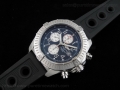 Super Avenger V3 Blue Number Dial on Black OR Strap