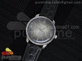Senator Automatic SS Gray Dial on Black Leather Strap A3959
