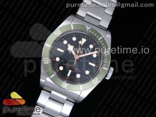 Black Bay “Green” Exclusive to Harrods ZF 1:1 Best Edition on SS Bracelet A2824