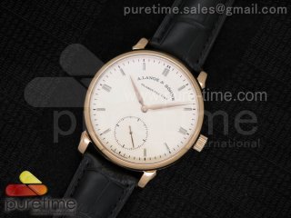 Classic 1815 RG White Dial on Leather Strap A23J