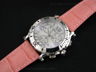 Happy Sport Chronograph SS Pink