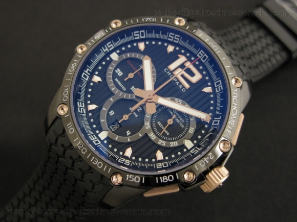 Classic Racing Chrono PVD/RG Black