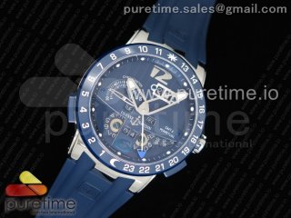 Executive El Toro SS TWA 1:1 Best Edition Blue Dial on Blue Rubber Strap Asian UN-32