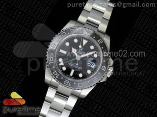 GMT-Master II 116710 LN Black Ceramic 1:1 Noob Best Edition A3187 (Correct Hand Stack)