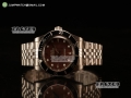 Rolex Milgauss Vintage Steel Case With Brown Dial White Dot Jubilee Bracelet