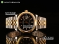 Rolex Datejust 37mm Swiss ETA 2836 Automatic Two Tone with Black Dial and Stick Markers