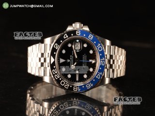 Rolex GMT-Master II New Release Blue/Black Bezel With Original Functional Movement Steel Case 126710BLNR