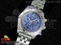 Chronomat B01 SS Blue Dial on SS Bracelet A7750