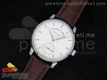 Classic 1815 SS White Dial on Brown Leather Strap A23J