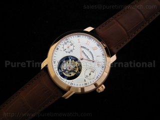 Jules Audemars Tourbillon Chronographe RG White Dial