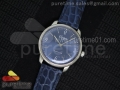 Senator Automatic SS Deep Blue Dial on Blue Leather Strap A3959